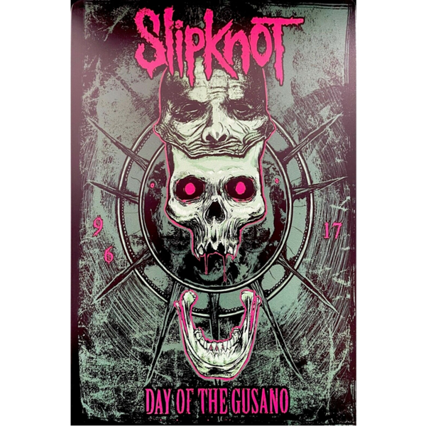 Slipknot 18 Music Print  Concert Wall Art Memorabilia gift A5,A4,A3