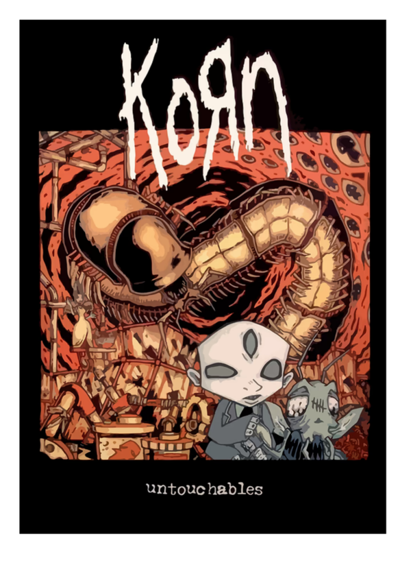 Korn 26  Music Print  Concert Wall Art Memorabilia gift A5,A4,A3