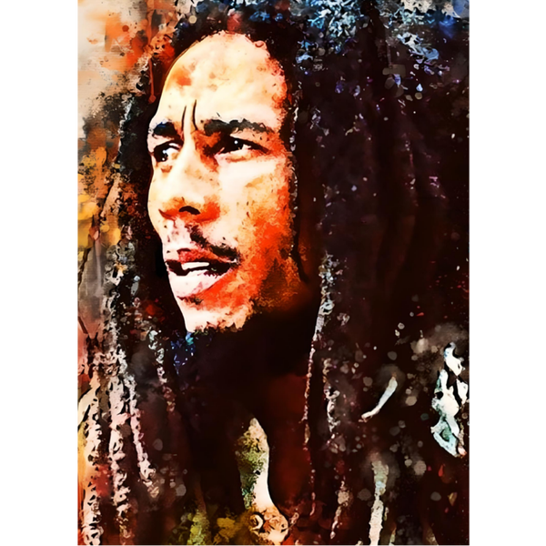Bob Marley 10 Music Print  Concert Wall Art Memorabilia gift A5,A4,A3