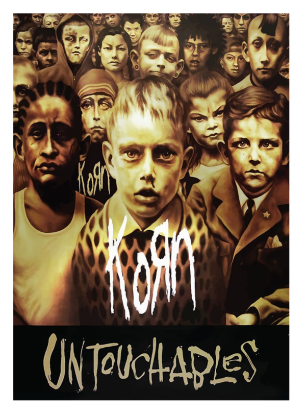 Korn 41  Music Print  Concert Wall Art Memorabilia gift A5,A4,A3