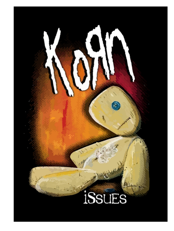 Korn 22  Music Print  Concert Wall Art Memorabilia gift A5,A4,A3