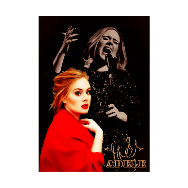 Adele 19 Music Print  Concert Wall Art Memorabilia gift A5,A4,A3
