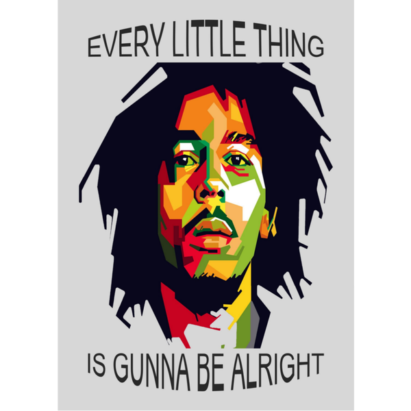Bob Marley 22 Music Print  Concert Wall Art Memorabilia gift A5,A4,A3