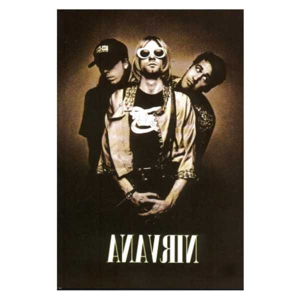 Nirvana 8 Music Print  Concert Wall Art Memorabilia gift A5,A4,A3