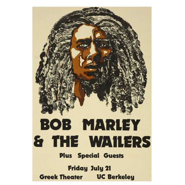 Bob Marley 4 Music Print  Concert Wall Art Memorabilia gift A5,A4,A3