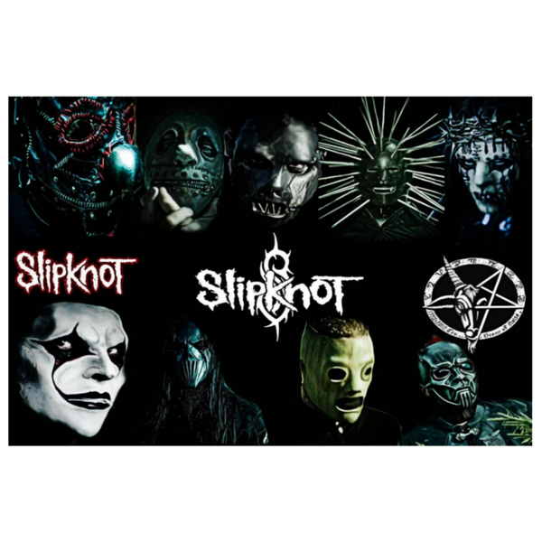 Slipknot 29 Music Print  Concert Wall Art Memorabilia gift A5,A4,A3