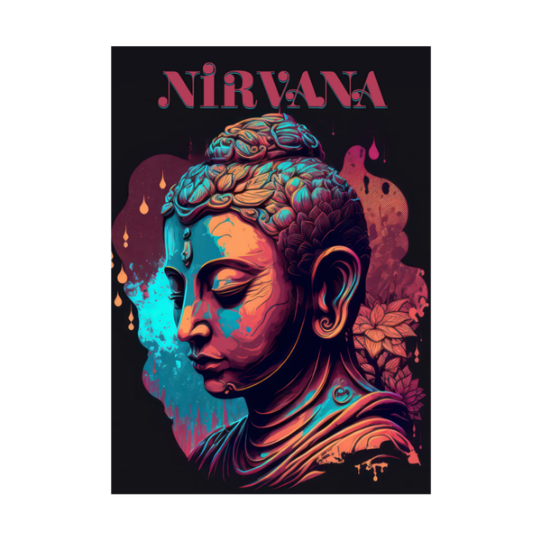 Nirvana 9 Music Print  Concert Wall Art Memorabilia gift A5,A4,A3