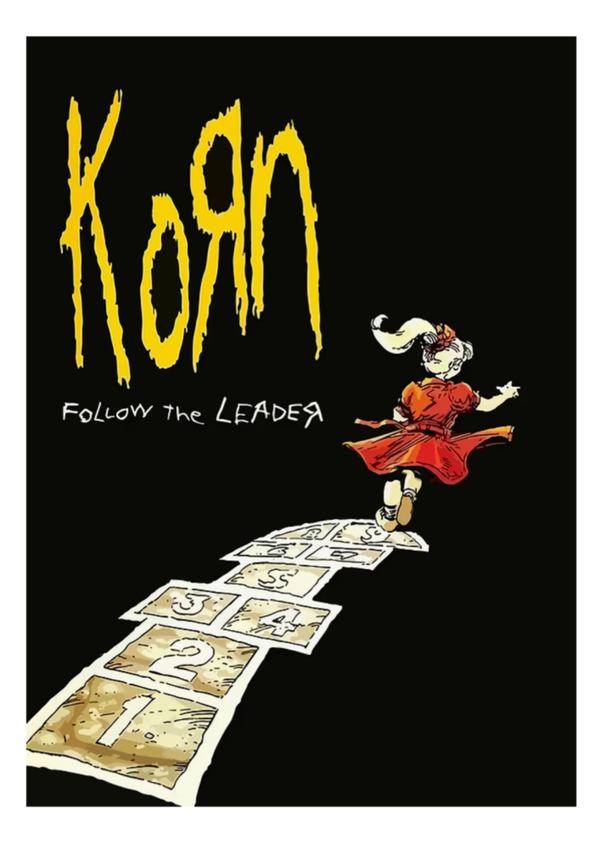 Korn 39  Music Print  Concert Wall Art Memorabilia gift A5,A4,A3