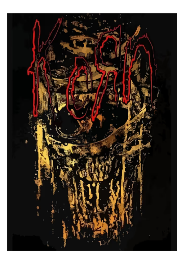 Korn 23  Music Print  Concert Wall Art Memorabilia gift A5,A4,A3