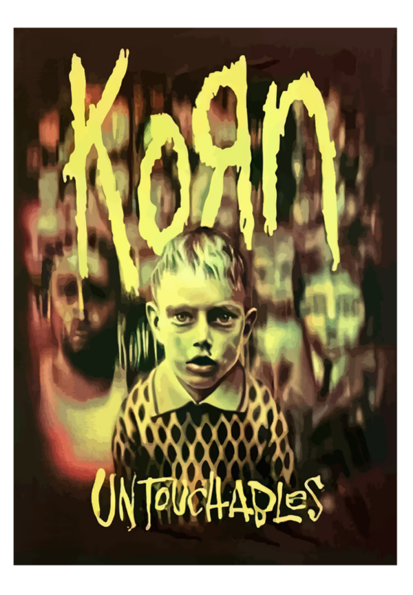 Korn 25  Music Print  Concert Wall Art Memorabilia gift A5,A4,A3