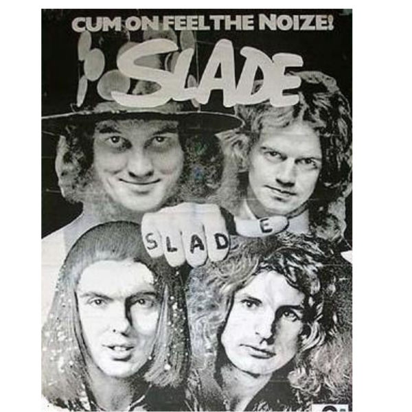 Slade 4 Music Print  Concert Wall Art Memorabilia gift A5,A4,A3