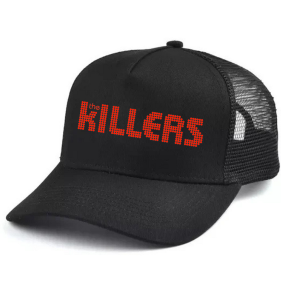 The Killers Black and white trucker hat mesh cap Music, Birthday Gift one size
