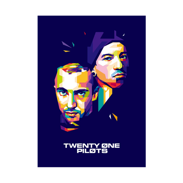Twenty on Pilots 17 Music Print  Concert Wall Art Memorabilia gift A5,A4,A3
