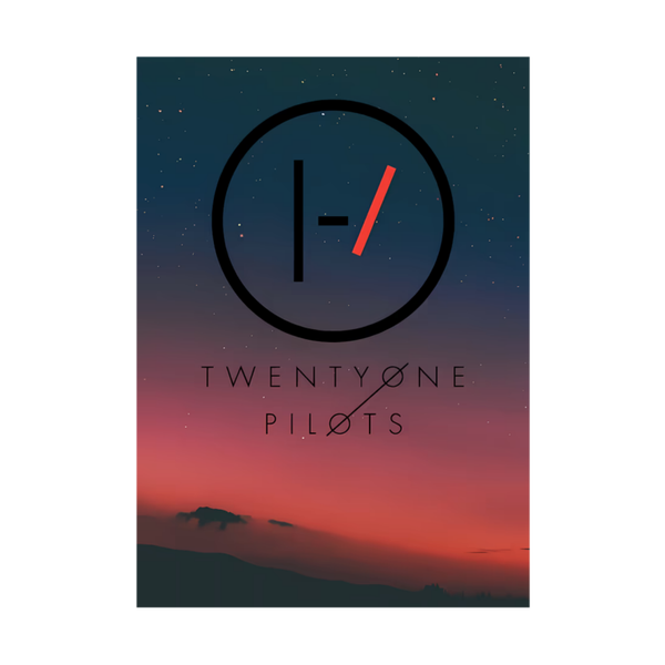 Twenty on Pilots 18 Music Print  Concert Wall Art Memorabilia gift A5,A4,A3