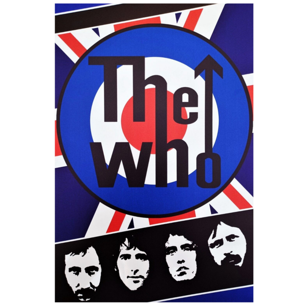 The Who 5 Music Print  Concert Wall Art Memorabilia gift A5,A4,A3