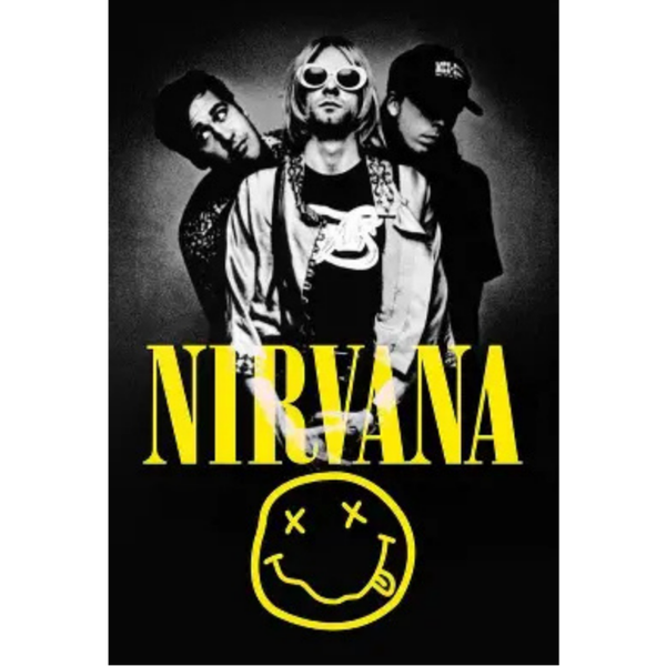 Nirvana 31 Music Print  Concert Wall Art Memorabilia gift A5,A4,A3