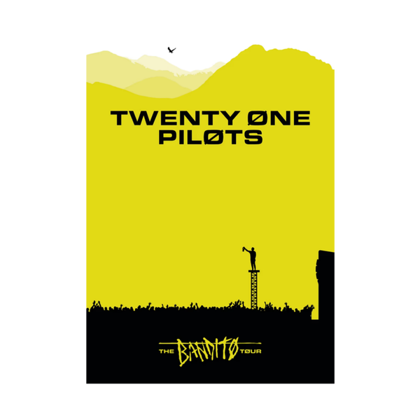 Twenty on Pilots 13 Music Print  Concert Wall Art Memorabilia gift A5,A4,A3