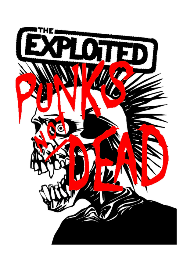 The Exploited 5 Music Print  Concert Wall Art Memorabilia gift A5,A4,A3