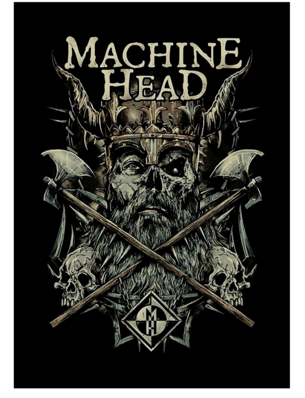 Machine Head 2 Music Print  Concert Wall Art Memorabilia gift A5,A4,A3