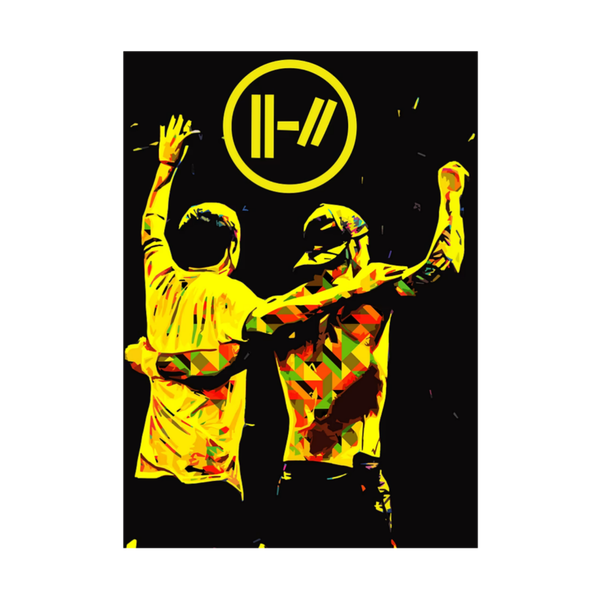 Twenty on Pilots 8 Music Print  Concert Wall Art Memorabilia gift A5,A4,A3