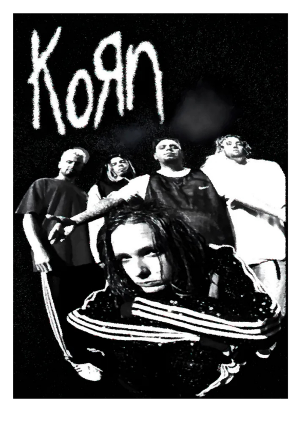 Korn 31  Music Print  Concert Wall Art Memorabilia gift A5,A4,A3