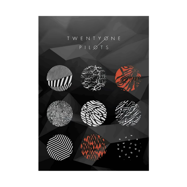 Twenty on Pilots 7 Music Print  Concert Wall Art Memorabilia gift A5,A4,A3