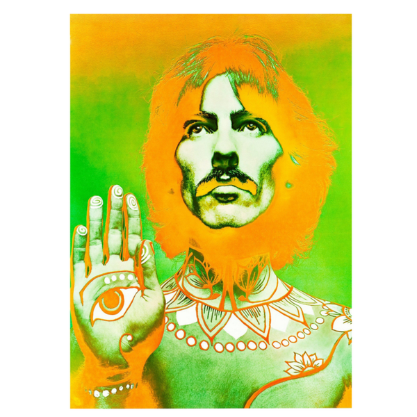 George Harrison 1 Music Print  Concert Wall Art Memorabilia gift A5,A4,A3