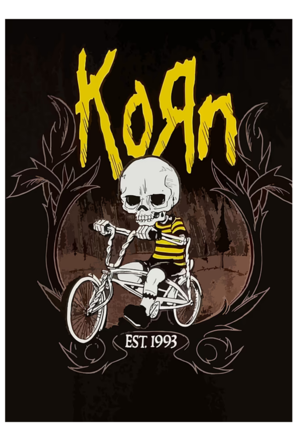 Korn 18  Music Print  Concert Wall Art Memorabilia gift A5,A4,A3