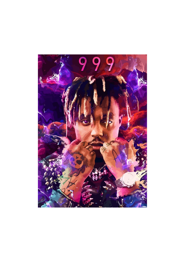 Juice Wrld 14 Music Print  Concert Wall Art Memorabilia gift A5,A4,A3