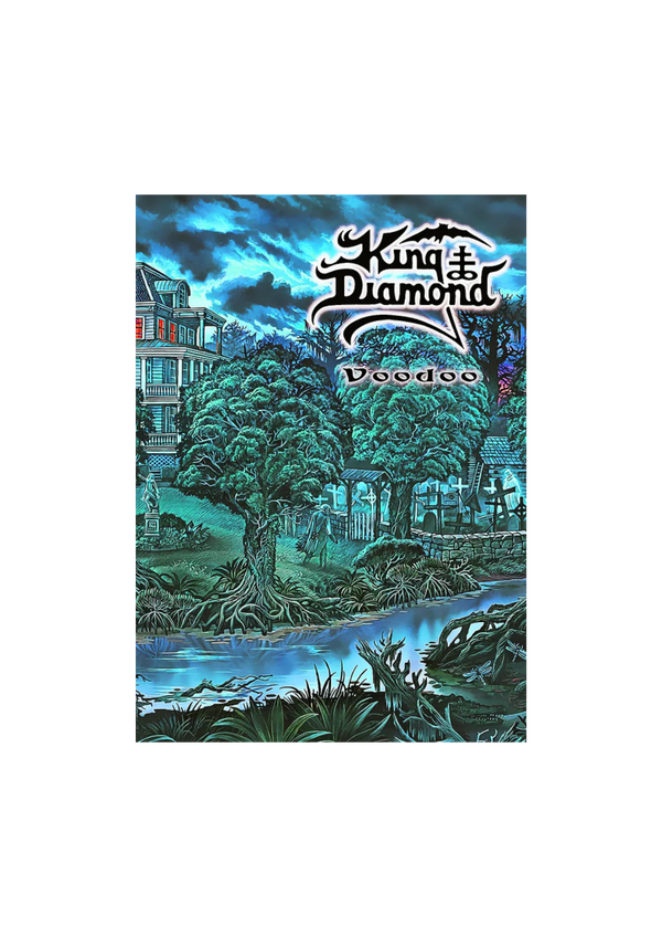 King Diamond 005 Music Print  Concert Wall Art gift A5,A4,A3