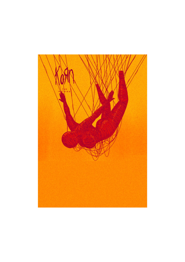Korn 8 Music Print  Concert Wall Art Memorabilia gift A5,A4,A3