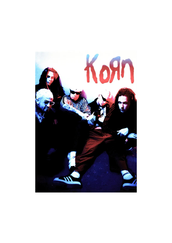 Korn 9 Music Print  Concert Wall Art Memorabilia gift A5,A4,A3