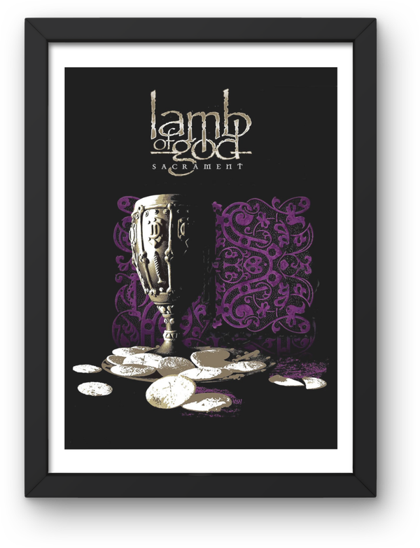 Lamb of god 1 print Music Print PDF,File  Instant Digital Download ,A3,A4,A5.