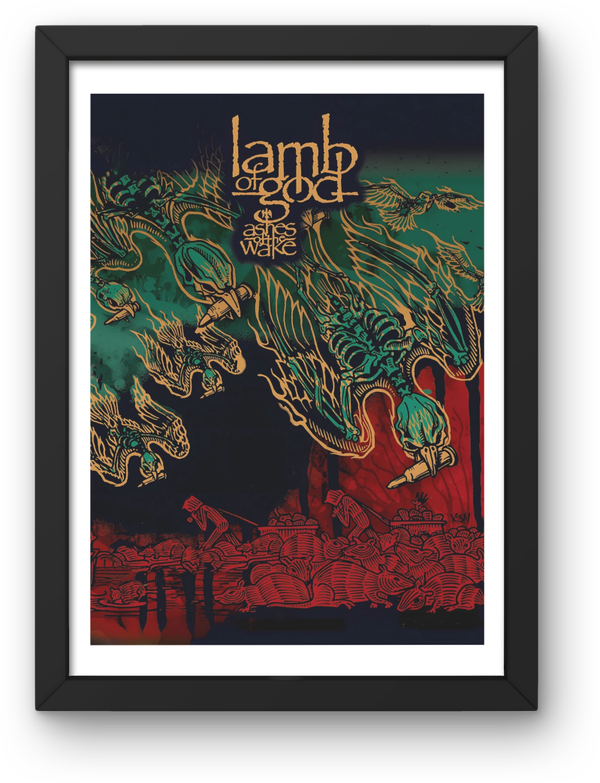Lamb of god 2 print Music Print PDF,File  Instant Digital Download ,A3,A4,A5.