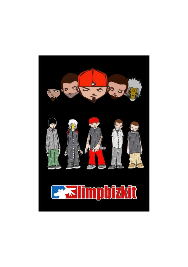 Limp Bizkit 16 Music Print  Concert Wall Art Memorabilia gift A5,A4,A3