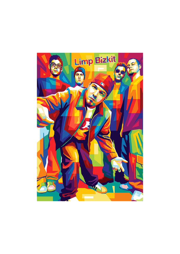 Limp Bizkit 18 Music Print  Concert Wall Art Memorabilia gift A5,A4,A3