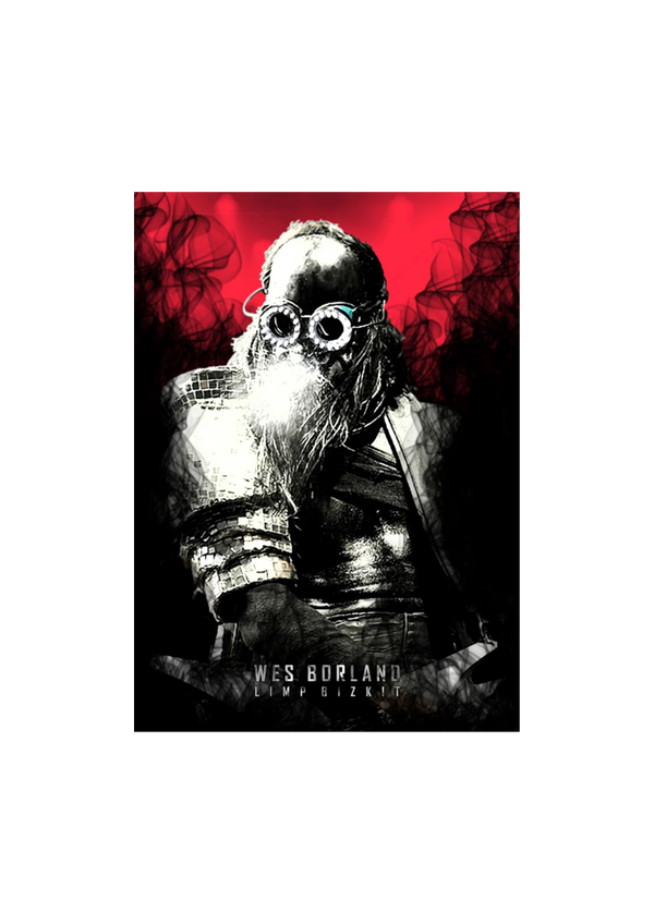 Limp Bizkit 7 Music Print  Concert Wall Art Memorabilia gift A5,A4,A3