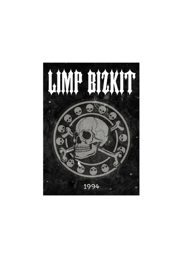 Limp Bizkit 9 Music Print  Concert Wall Art Memorabilia gift A5,A4,A3