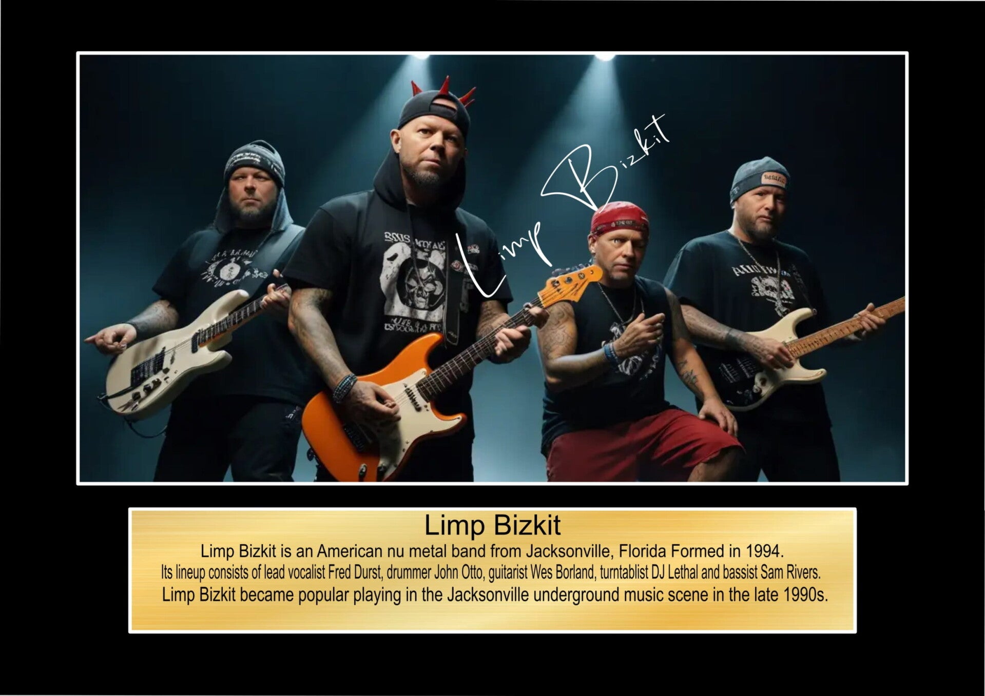 Limp Bizkit Collection print Music Print PDF,File  Instant Digital Download A2,A3,A4,A5.