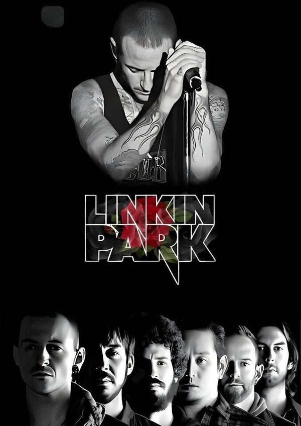Linkin park 14 Music Print  Concert Wall Art Memorabilia gift A5,A4,A3