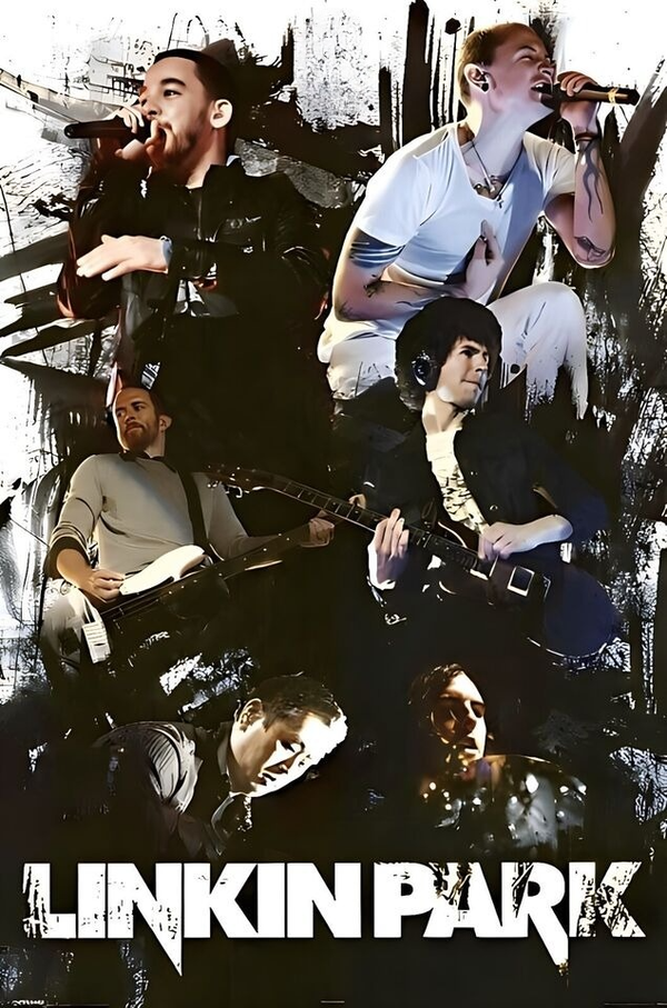 Linkin park 16 Music Print  Concert Wall Art Memorabilia gift A5,A4,A3