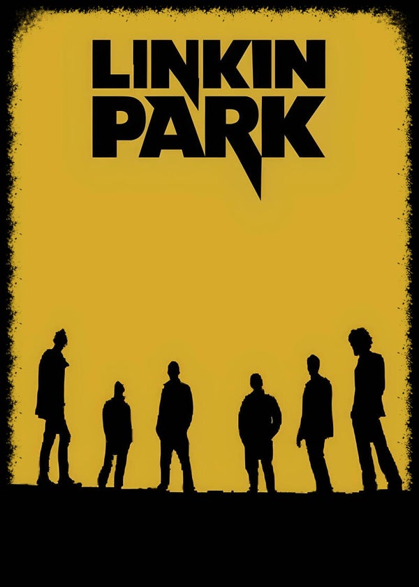 Linkin park 4 Music Print  Concert Wall Art Memorabilia gift A5,A4,A3