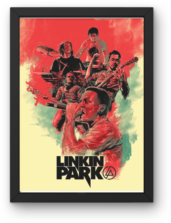 Linkin Park 9 print Music Print PDF,File  Instant Digital Download A2,A3,A4,A5.
