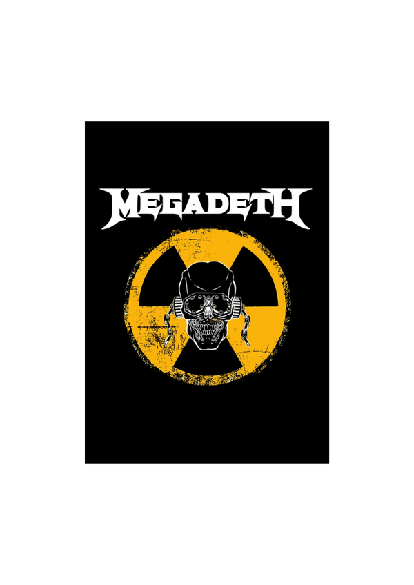 Megadeth 010 Music Print  Concert Wall Art Memorabilia gift A5,A4,A3