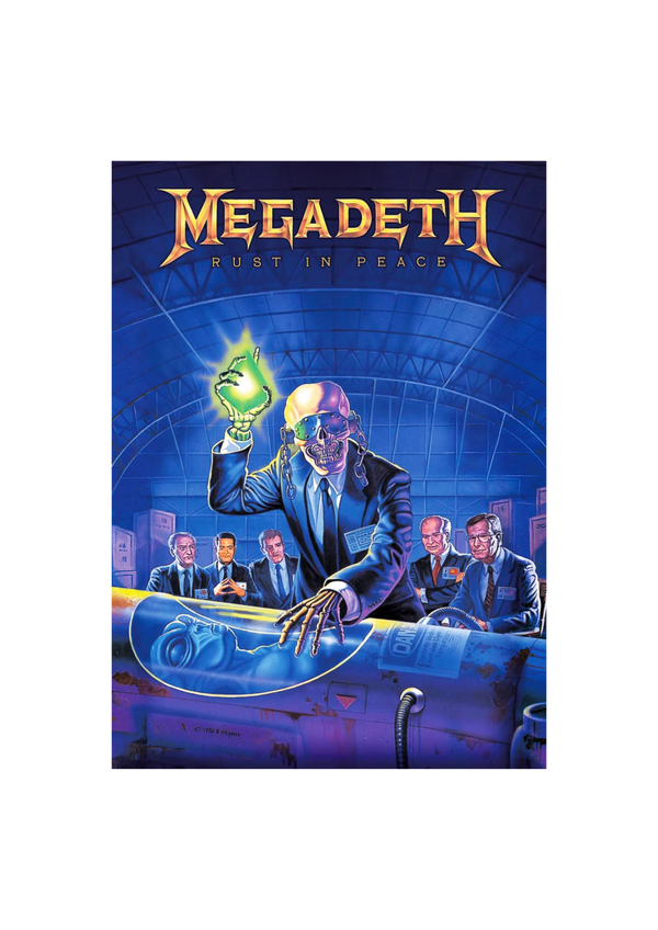 Megadeth 011 Music Print  Concert Wall Art Memorabilia gift A5,A4,A3