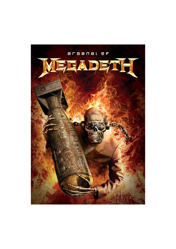 Megadeth 016 Music Print  Concert Wall Art Memorabilia gift A5,A4,A3
