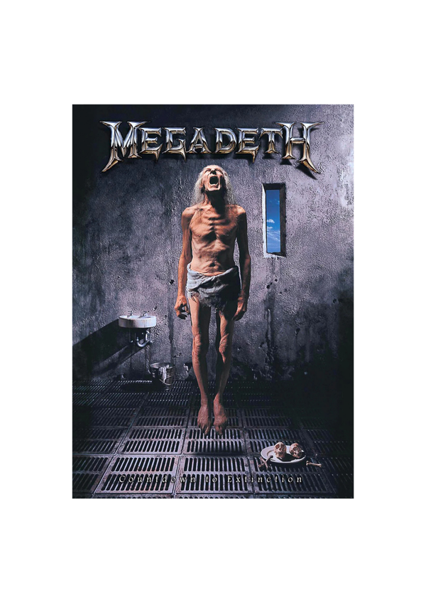 Megadeth 003 Music Print  Concert Wall Art Memorabilia gift A5,A4,A3