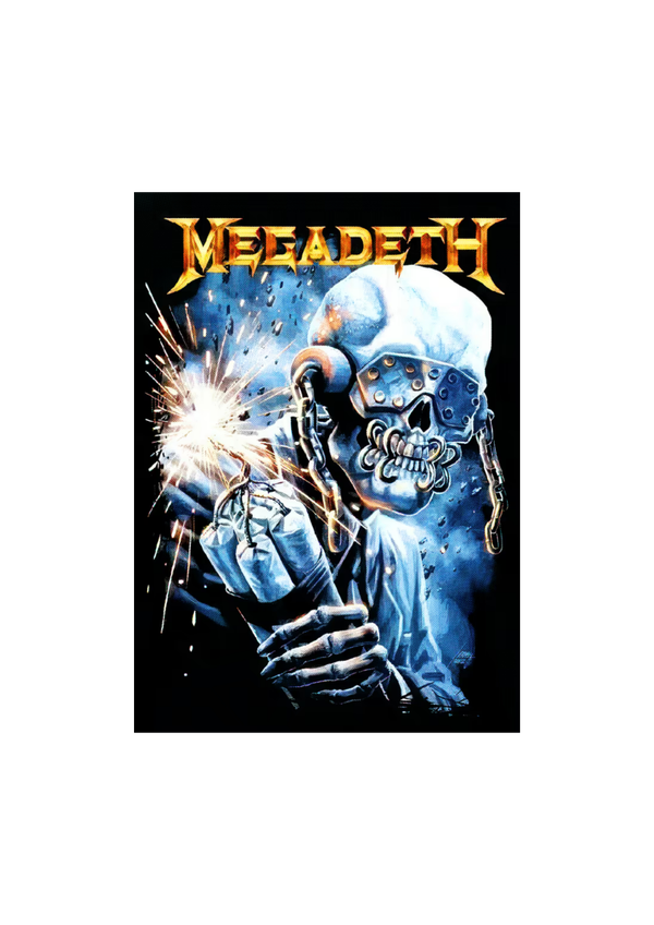 Megadeth 005 Music Print  Concert Wall Art Memorabilia gift A5,A4,A3