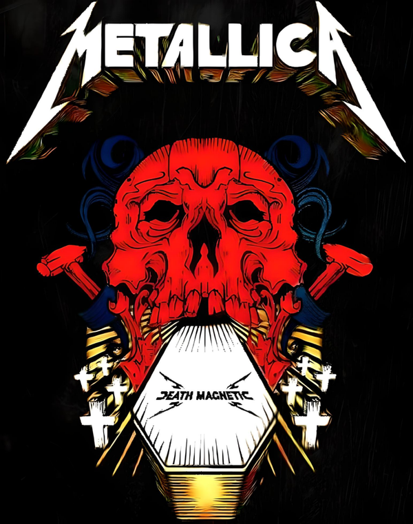 Metallica 1  Music Print  Concert Wall Art Memorabilia gift A5,A4,A3