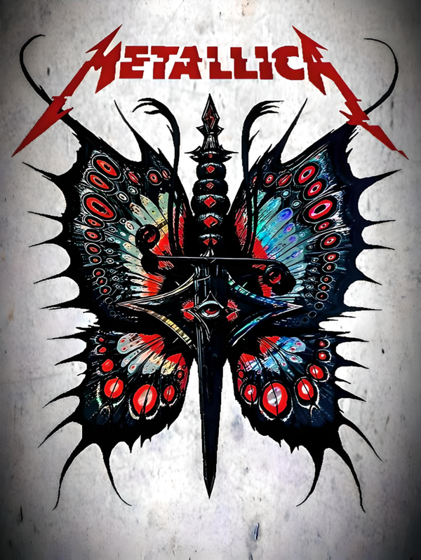 Metallica 12  Music Print  Concert Wall Art Memorabilia gift A5,A4,A3